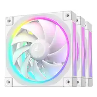 DeepCool FL12 WH-3 in 1 Carcasa del ordenador Ventilador 12 cm Blanco 3 pieza(s)