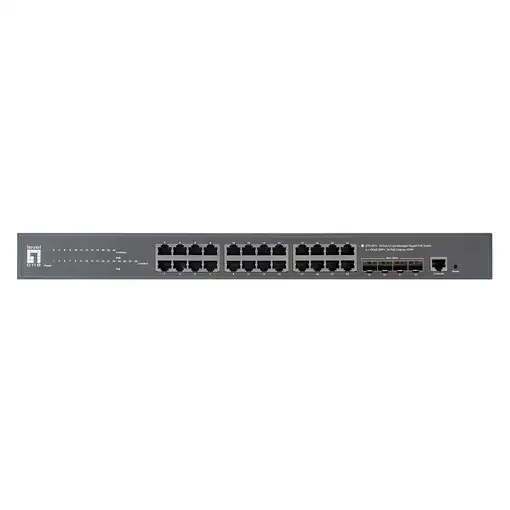 LevelOne GTP-2871 switch Gestionado L3 Gigabit Ethernet (10/100/1000)