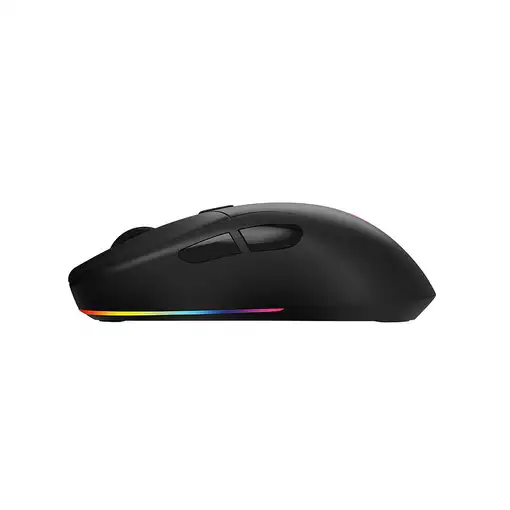 Savio RIFT BLACK gaming mouse RGB Dual Mode ratón Juego Ambidextro Bluetooth + USB