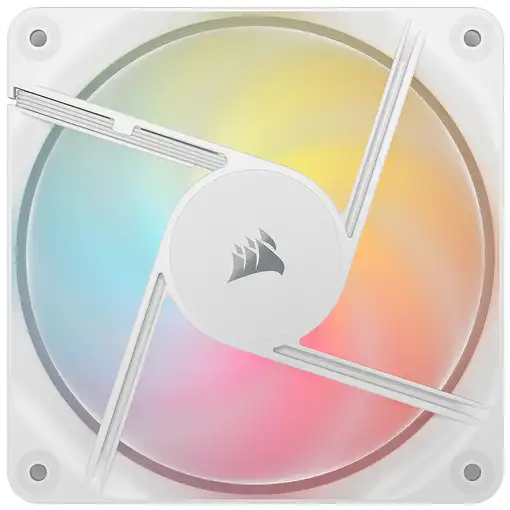 Corsair RS120-R ARGB Carcasa del ordenador Ventilador 12 cm Blanco 3 pieza(s)