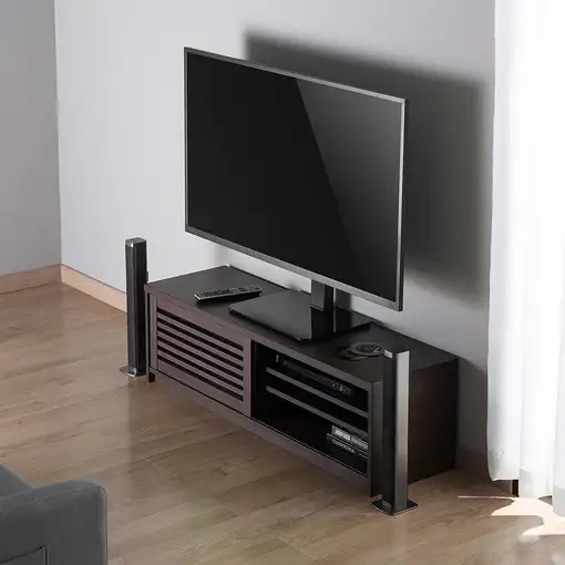 AISENS Soporte de Mesa ECO Giratorio para Monitor/TV 40Kg de 32-55, Negro