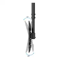 TooQ Soporte de Techo para Pantallas 43\-86\, Negro