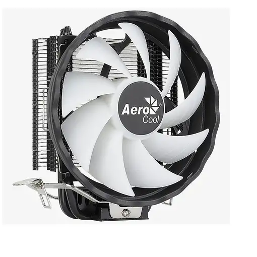 Aerocool Rave 3 FRGB Procesador Refrigerador de aire 12 cm Negro, Blanco 1pieza(s)