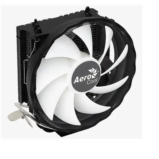 Aerocool Rave 3 FRGB Procesador Refrigerador de aire 12 cm Negro, Blanco 1pieza(s)