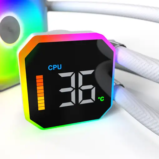 Montech HyperFlow Digital 240 Procesador Sistema de refrigeración líquida