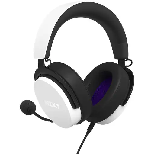 NZXT AP-WCB40-W2 auricular y casco Auriculares Alámbrico Diadema Juego Blanco