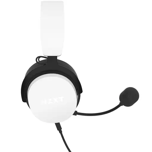 NZXT AP-WCB40-W2 auricular y casco Auriculares Alámbrico Diadema Juego Blanco