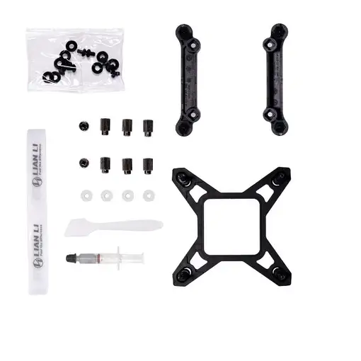 Lian Li GA II LCD Procesador Kit de refrigeración líquida 36 cm Blanco 1 pieza(s)