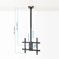 TooQ Soporte de Techo para Pantallas 32\-75\, Negro