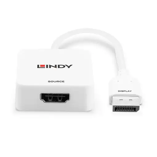 Lindy 38303 adaptador de cable de vídeo 0,095 m HDMI tipo A (Estándar) DisplayPort