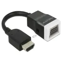 DeLOCK 65587 adaptador de cable de vídeo HDMI tipo A (Estándar) VGA (D-Sub) + 3,5m
