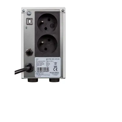 Ever ECO PRO 1000 AVR CDS sistema de alimentación ininterrumpida (UPS)