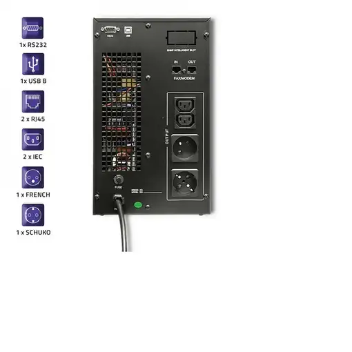 Qoltec 53043 sistema de alimentación ininterrumpida (UPS)