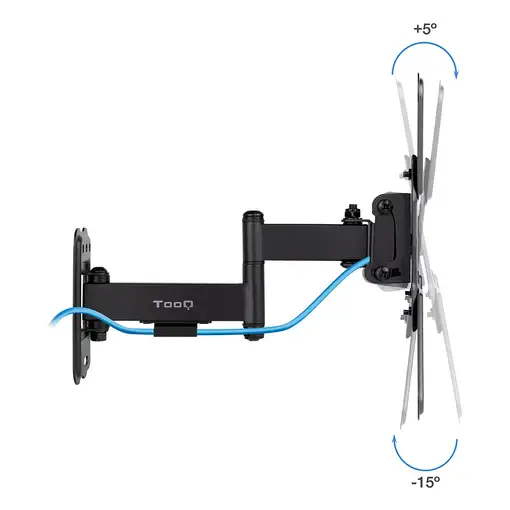 TooQ Soporte de Pared para Pantallas 13\-43\, Negro