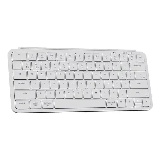 Keychron B1P-K8 teclado Hogar / Oficina USB + RF Wireless + Bluetooth Marfil