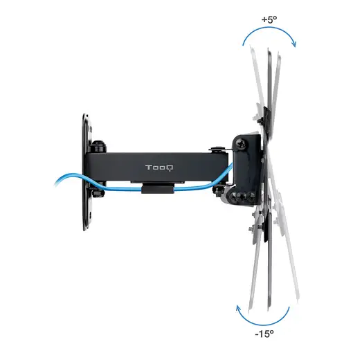 TooQ Soporte de Pared para Pantallas 13\-43\, Negro