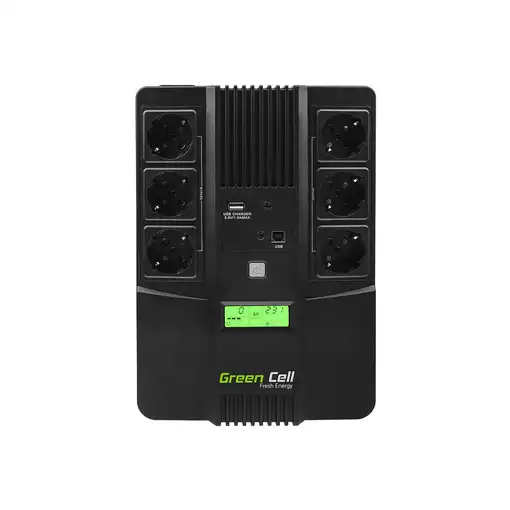 Green Cell AiO 800VA LCD sistema de alimentación ininterrumpida (UPS)