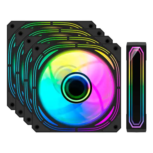 CoolBox GAMING KIT VENTILADORES INFINITYPRO 120 ARGB 4PACK