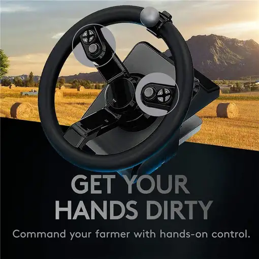 Logitech G G Heavy Equipment Bundle Negro USB Volante + Pedales Analógico/Digital