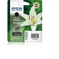 Epson Lily Cartucho T0591 negro foto Epson Lily Cartucho T0591 negro foto