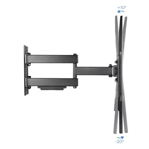 TooQ SOPORTE GIRATORIO E INCLINABLE PARA MONITOR / TV LCD, PLASMA DE 37-70, NEGRO