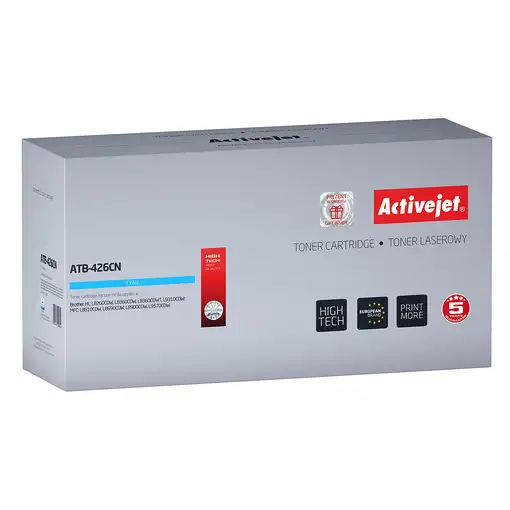 Activejet Cartucho de tóner ATB-426CN (repuesto Brother TN-426C; Supreme; 6500 pág Activejet Cartucho de tóner ATB-426CN (repuesto Brother TN-426C; Supreme; 6500 pág