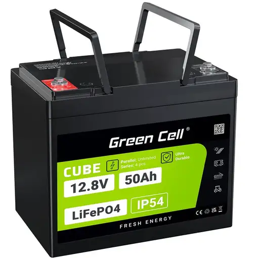 Green Cell LFPGC12V50AH batería para sistema ups Fosfato de hierro-litio (LiFePo4)
