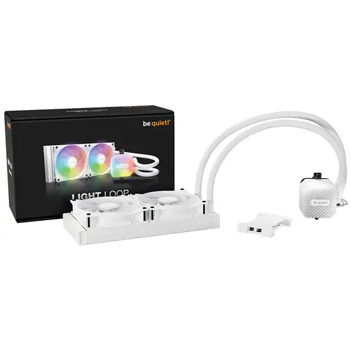 be quiet! LIGHT LOOP 240mm White Procesador Sistema de refrigeración