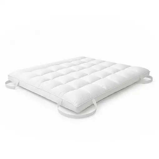The White Stone Topper 90x200 cm con relleno de guata de 1000 g/m²