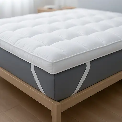 The White Stone Topper 160x200 cm con relleno de guata de 1000 g/m²