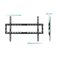 TooQ LP1080F-B soporte para TV 2,03 m (80\) Negro