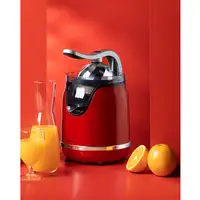JATA JEEX1059 exprimidor Exprimidor eléctrico con brazo 160 W Rojo, Acero inoxidab
