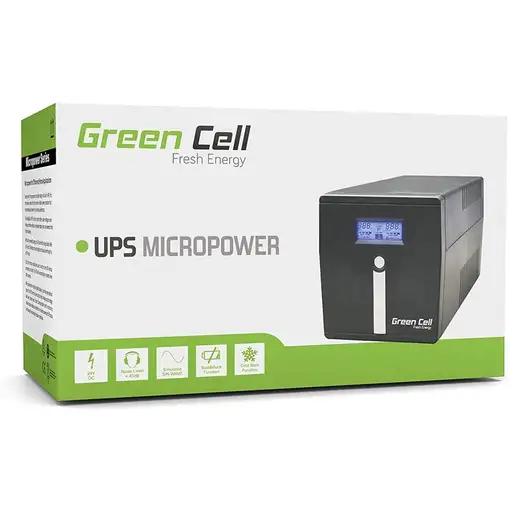 Green Cell UPS05 sistema de alimentación ininterrumpida (UPS)