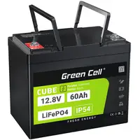 Green Cell LFPGC12V60AH batería para sistema ups Fosfato de hierro-litio (LiFePo4) Green Cell LFPGC12V60AH batería para sistema ups Fosfato de hierro-litio (LiFePo4)