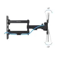 TooQ Soporte de Pared para Pantallas 13\-43\, Negro