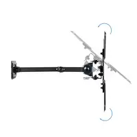 TooQ Soporte de Pared para Pantallas 13\-43\, Negro