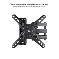 TooQ Soporte de Pared para Pantallas 13\-43\, Negro