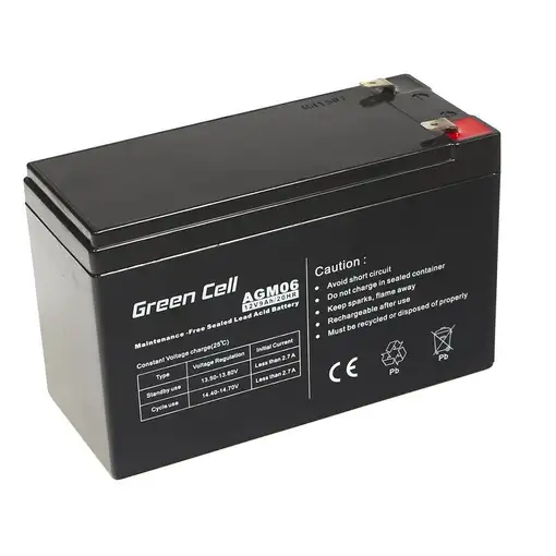 Green Cell AGM06 batería para sistema ups Sealed Lead Acid (VRLA) 12 V 9 Ah Green Cell AGM06 batería para sistema ups Sealed Lead Acid (VRLA) 12 V 9 Ah