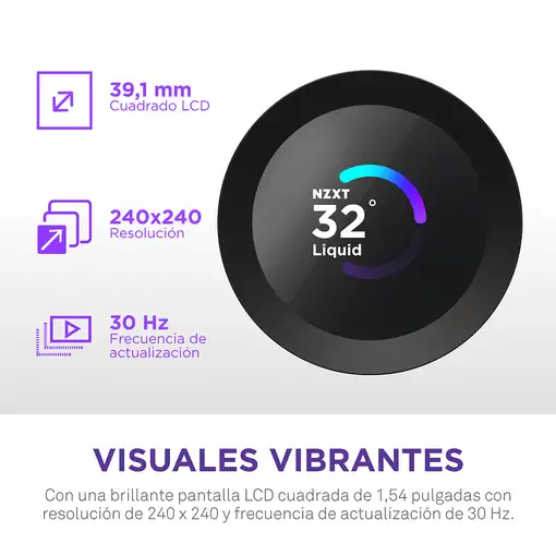 NZXT Kraken Plus 360 RGB Procesador Sistema de refrigeración líquida