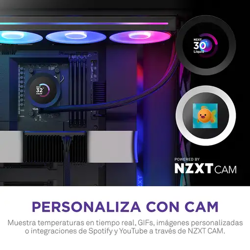 NZXT Kraken Plus 360 RGB Procesador Sistema de refrigeración líquida