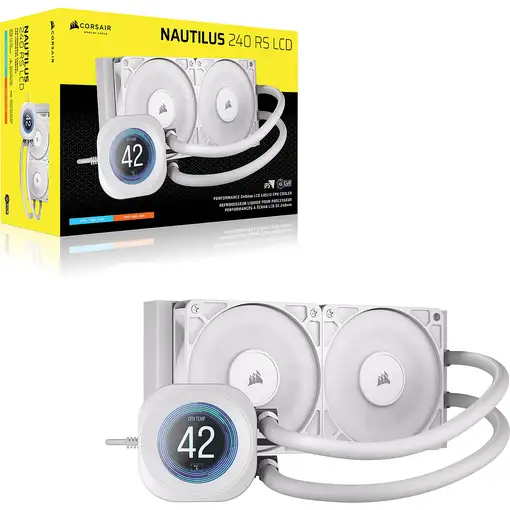 Corsair Nautilus 240 RS LCD Procesador Sistema de refrigeración líquida