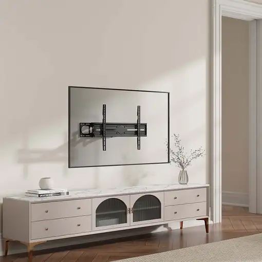 AISENS Soporte eco giratorio, inclinable y nivelable para monitor/TV 40kg de 37-80