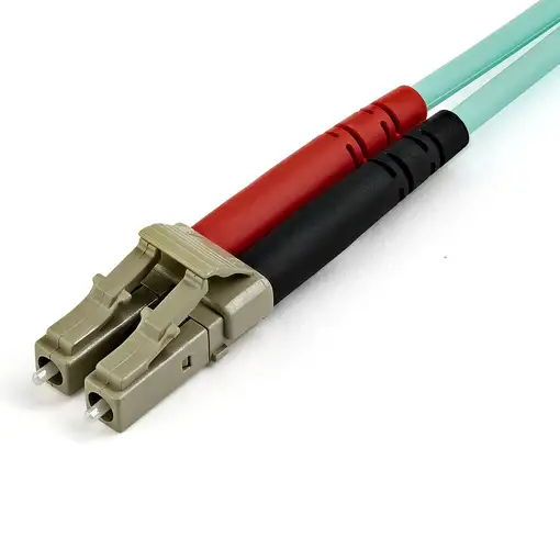 StarTech.com Cable de 1m de Fibra Óptica Multimodo LC/UPC a LC/UPC OM4 - 50/125µm