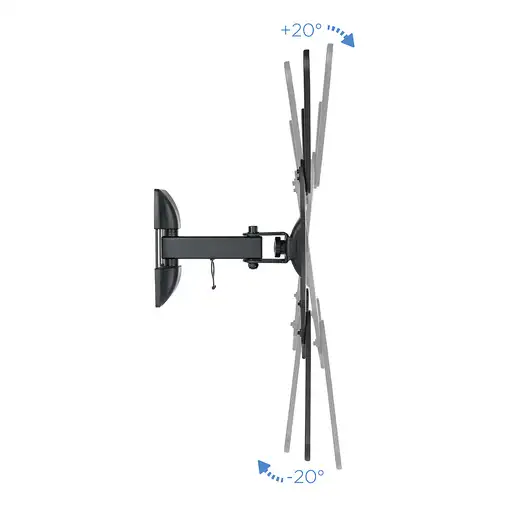 TooQ Soporte Giratorio e Inclinable para Monitor / TV LCD, Plasma de 23”- 55”, con