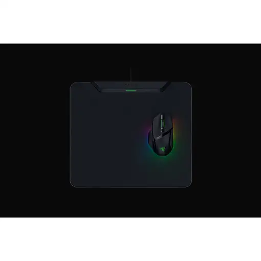 Razer HyperFlux V2 Alfombrilla de ratón para juegos Negro