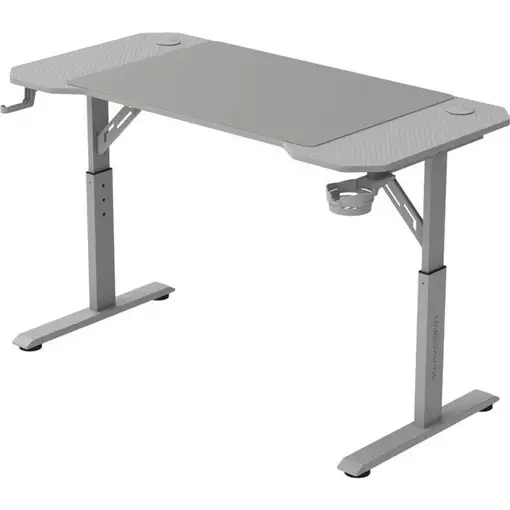 Mars Gaming MGD-ERGO120, Mesa Altura Ajustable 3 Posiciones, Superficie Ergonómica