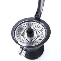 Exprimidor de naranjas eléctrico JATA EX1057. Muy silencioso. De acero inoxidable