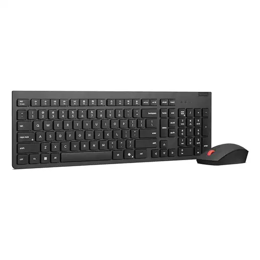 Lenovo 4X31R64484 teclado Ratón incluido Oficina RF inalámbrico Español Negro