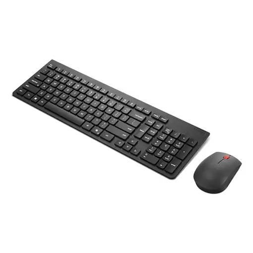 Lenovo 4X31R64484 teclado Ratón incluido Oficina RF inalámbrico Español Negro