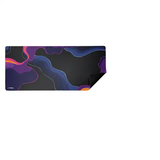 Trust GXT 759 XXL Alfombrilla de ratón para juegos Negro, Azul, Rosa, Violeta